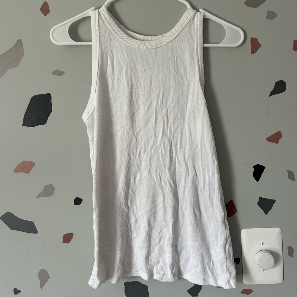 A New Day White Tank